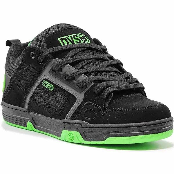 DVS Shoes Comanche Black/Charcoal/Lime