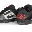 DVS Skateboard Shoes Comanche Black/Grey/Red