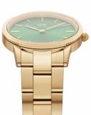 DW00100555 Daniel Wellington Iconic Link Emerald Gold 28mm Watch