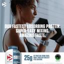 Dymatize ISO 100 Whey Protein Powder with 25g of Hydrolyzed 100% Whey