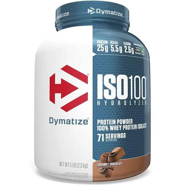 Dymatize Nutrition Iso-100 5 lbs Gourmet Chocolate