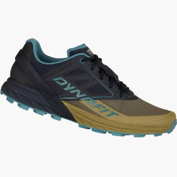 Dynafit Alpine Trail Running Shoes Black Khaki Green - 39