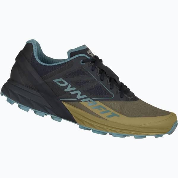 Dynafit Alpine Trail Running Shoes Black Khaki Green - 40