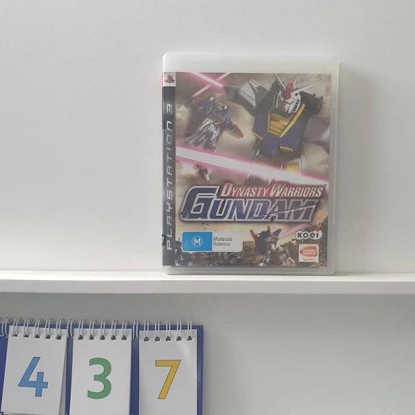 Dynasty Warriors Gundam PS3 PlayStation 3 game + manual oz437