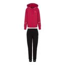 EA7 Train Extended Logo Tracksuit Pink Fuchsia Black Women - M