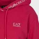 EA7 Train Extended Logo Tracksuit Pink Fuchsia Black Women - M