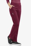 Easy Stretch by Butter-Soft Petite Sport Yoga Scrub Pants - 2x - Wine