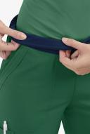 Easy Stretch by Butter-Soft Petite Sport Yoga Scrub Pants - 3x - Hunter /navy