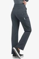 Easy Stretch by Butter-Soft Tall Sport Yoga Scrub Pants - L - Pewter