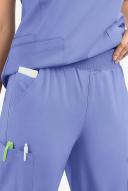 Easy Stretch by Buttersoft Women's Joggers Petite Scrub Pant - S - Ceil Blue