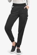 Easy Stretch by Buttersoft Women's Joggers Petite Scrub Pant - XL - Onyx Black