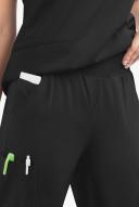 Easy Stretch by Buttersoft Women's Joggers Petite Scrub Pant - XL - Onyx Black