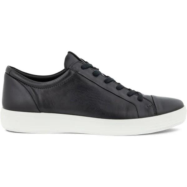 Ecco Men's Soft 7 City Sneaker Black / 47