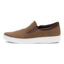 ECCO | Men's Soft 7 Slip-on Sneakers | Size 7 | Leather | Cocoa Brown