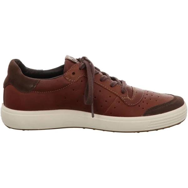 ECCO | Men's Soft 7 Sneakers | Size 45 | Leather | Coffee