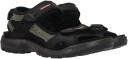Ecco Men's Yucatan Sandal Black | Mole / 45