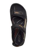 Ecco Men's Yucatan Sandal Black | Mole / 45
