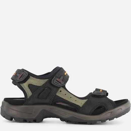 Ecco Men's Yucatan Sandal Black | Mole / 45