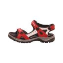 ECCO Offroad Chilli Red/Concrete/Black Womens Sandals