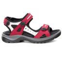 ECCO Offroad Chilli Red/Concrete/Black Womens Sandals