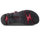 ECCO Offroad Chilli Red/Concrete/Black Womens Sandals