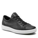 ECCO Soft 7 Black Trainers
