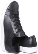 ECCO Soft 7 Black Trainers