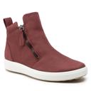 ECCO Soft 7 Zipped Ankle Boot in Dark Brown 36