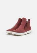 ECCO Soft 7 Zipped Ankle Boot in Dark Brown 36