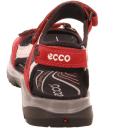 ECCO Women's Offroad Athletic Sandals, Chili Red/Concrete/Black, 9 UK