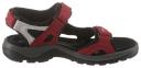 ECCO Women's Offroad Athletic Sandals, Chili Red/Concrete/Black, 9 UK