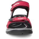 ECCO Women's Offroad Athletic Sandals, Chili Red/Concrete/Black, 9 UK