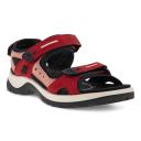 ECCO | Women's Offroad Sandals | Size 12 | Leather | Chili Red