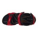 ECCO | Women's Offroad Sandals | Size 12 | Leather | Chili Red