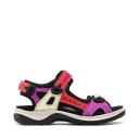 ECCO Womens Offroad Sandal Multicolor Hibiscus