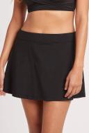 Eco Essentials Swim Skirt | Body Sculpting Swimwear | Black | 14 | Sea Level Swim Australia