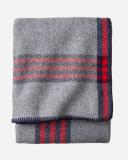 Eco-Wise Wool Plaid Blanket Camp Plaid / Twin