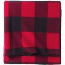 Eco-Wise Wool Plaid Blanket Camp Plaid / Twin