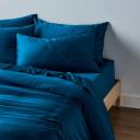 Ecosa Bamboo Bedding - Fitted Sheet / Double / Midnight