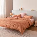 Eden Cotton | Clay Quilt Cover | Double | Sheet Society