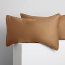 Eden Cotton Organic | Spice Pillowcases | King Size / Set of 2 | Sheet Society