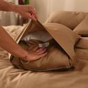 Eden Cotton Organic | Spice Pillowcases | King Size / Set of 2 | Sheet Society