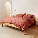 Eden Cotton | Rust Quilt Cover | King | Sheet Society
