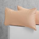 Eden Cotton | Soft Apricot Pillowcases | Standard Size / Set of 2 | Sheet Society