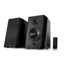 Edifier R2000DB Bluetooth Speaker System Wood, Bookshelf, Pair, Optical RCA, Color Black