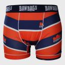 Edinburgh Rugby Stripes Technical Boxer Shorts, Briefs - Bawbags L