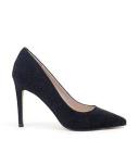 Edward Meller Gaga 100mm Pointed Toe Pump Black Patent