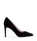 Edward Meller Gaga 100mm Pointed Toe Pump Black Patent