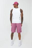 Elastic Relaxed Cargo Stretch Short