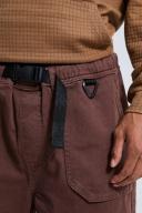 Elastic Waist Relaxed Fit Buckle Cargo Jogger